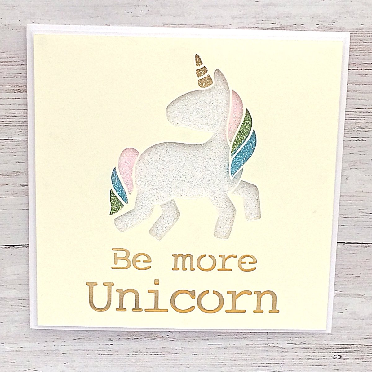 CraftedbyTom's tweet photo. Love unicorns? Find this card in my shop now! 

https://t.co/eM9hBZgkfG

#unicornparty #unicorns https://t.co/GKXmdo7n1h