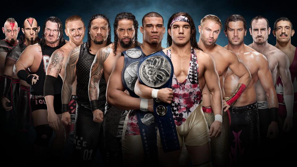 matthewfarr2001's tweet photo. This tag team turmoil match will be for the #SDLive #TagTeamTitles!!! #WWEChamber https://t.co/tKKcfJqcCn