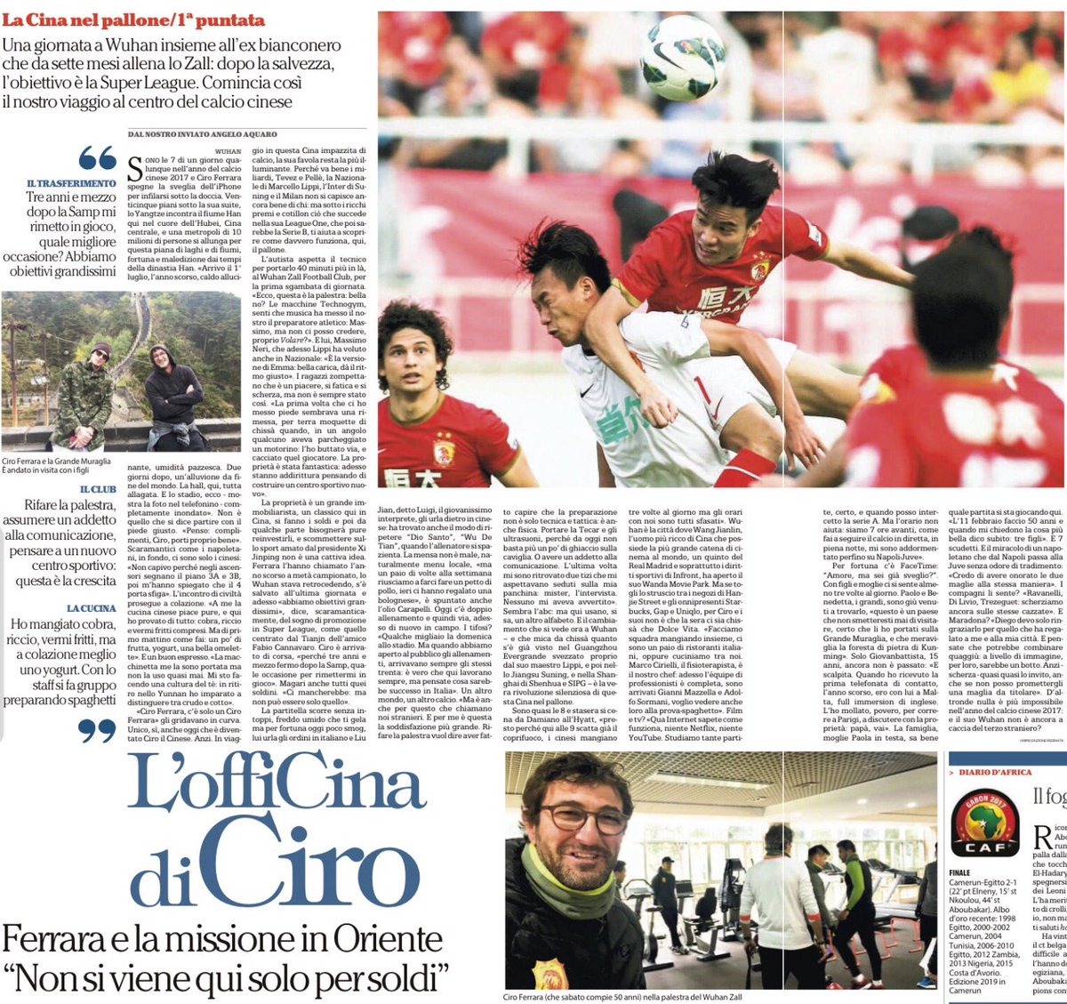 dariodigennaro's tweet photo. L'offiCina di @OfficialCiro
Ciro, ti seguiamo anche in #Cina
#Wuhan #Zall ⚽️ https://t.co/V3TsoQdqm9