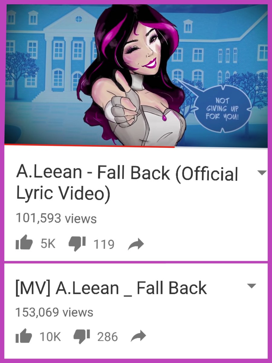 aleeanofficial's tweet photo. #FallBack Lyric MV hit 100K on VEVO and 150K on 1theK.Thankful for the support.  Let's continue to STREAM &amp; PROMOTE. https://t.co/ZA5vQI0Y8C https://t.co/lHGA63eNTF