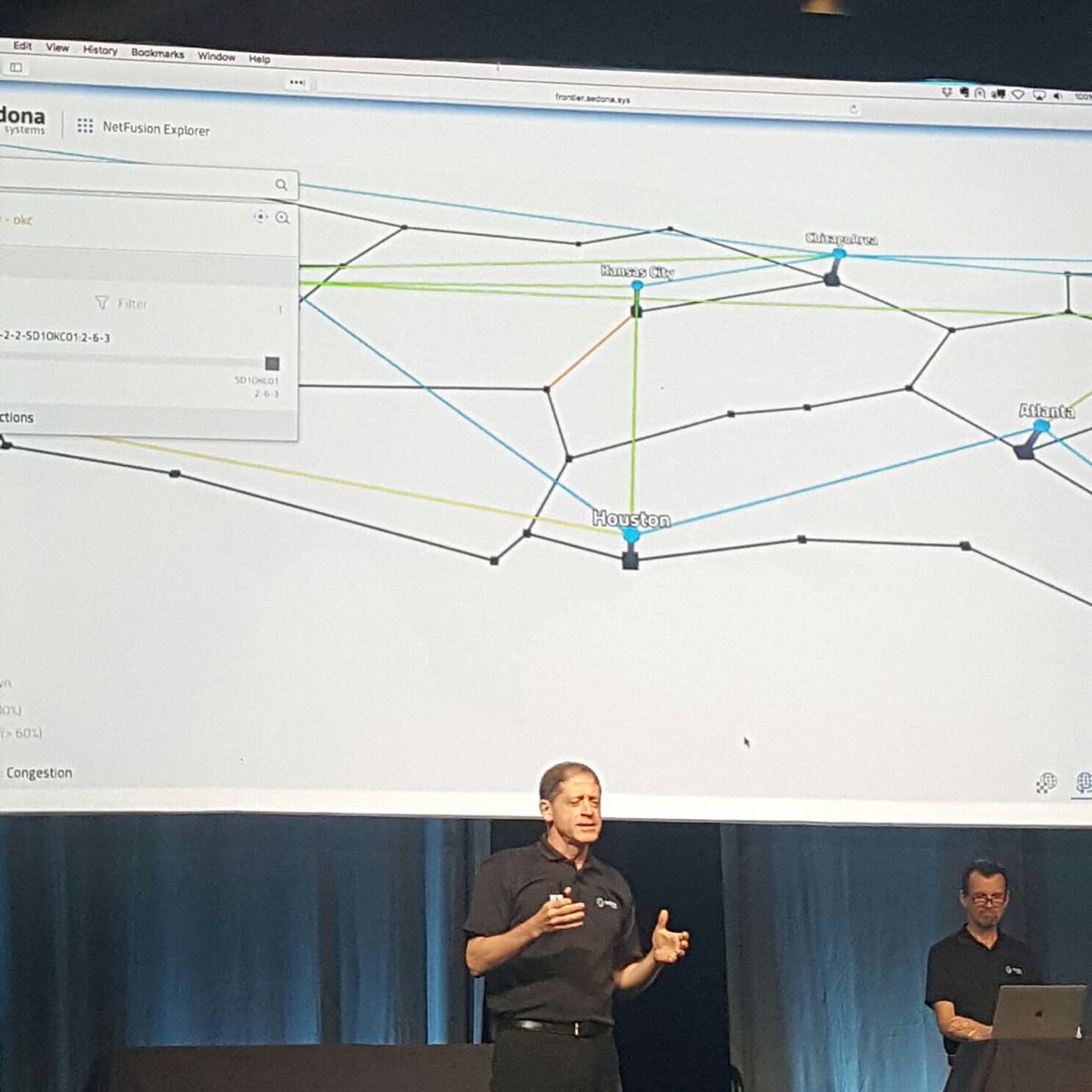 sedonasystems's tweet photo. Sedona CEO @YossiW disrupts the Cable Industry's core #networks with #NetFusion at @CableLabs Winter Innovation Showcase today in Orlando https://t.co/NYazIbizJX