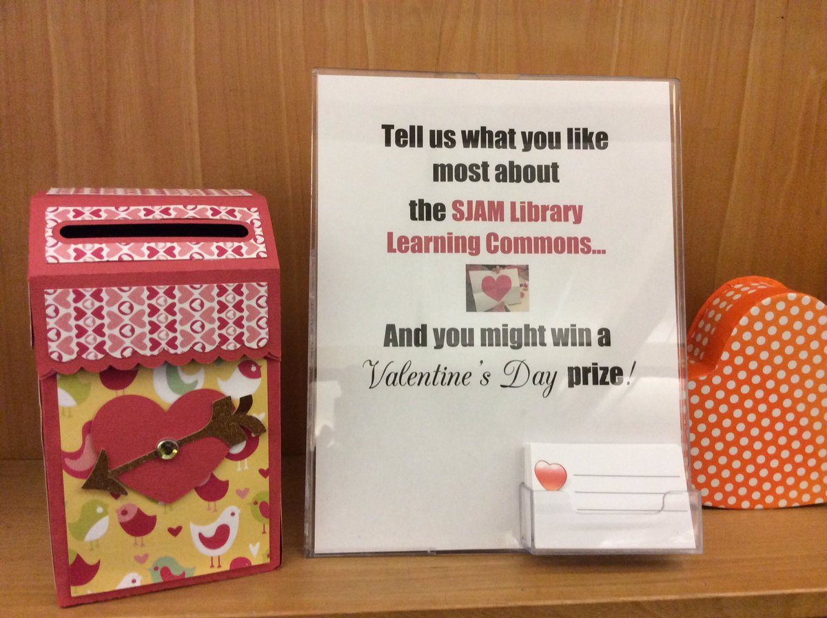 TheSJAMLibrary's tweet image. Week One #FebEvents: Send some library ❤️. #WeLikeYouToo