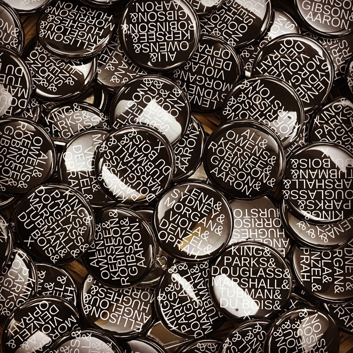CSCC_Library's tweet photo. February buttons are out! Stop by the Library to get one! #BlackHistoryMonth #collectthemall #CStateLibrary https://t.co/ncNO364aXI