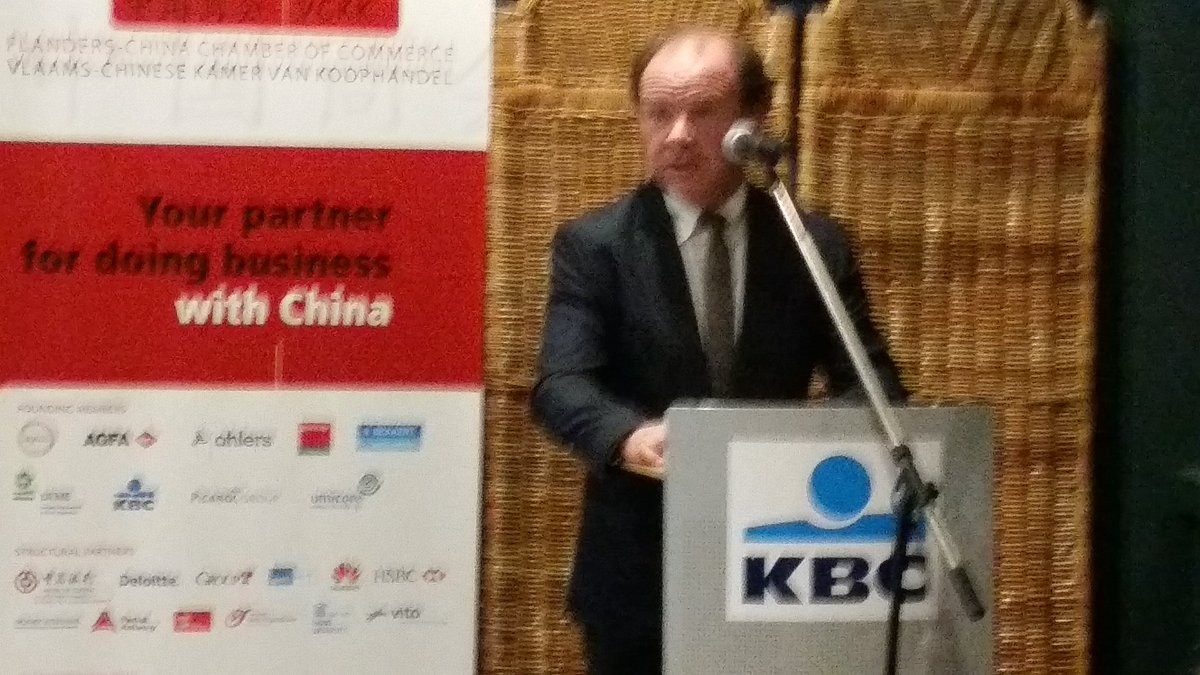 BGinsole's tweet photo. Great @China new year reception of the rooster. @KBC_BE @chinachamberofcommerce @FlandersTrade @philippemuyters @Verstegen #innovation https://t.co/V2l5Lx6ziz