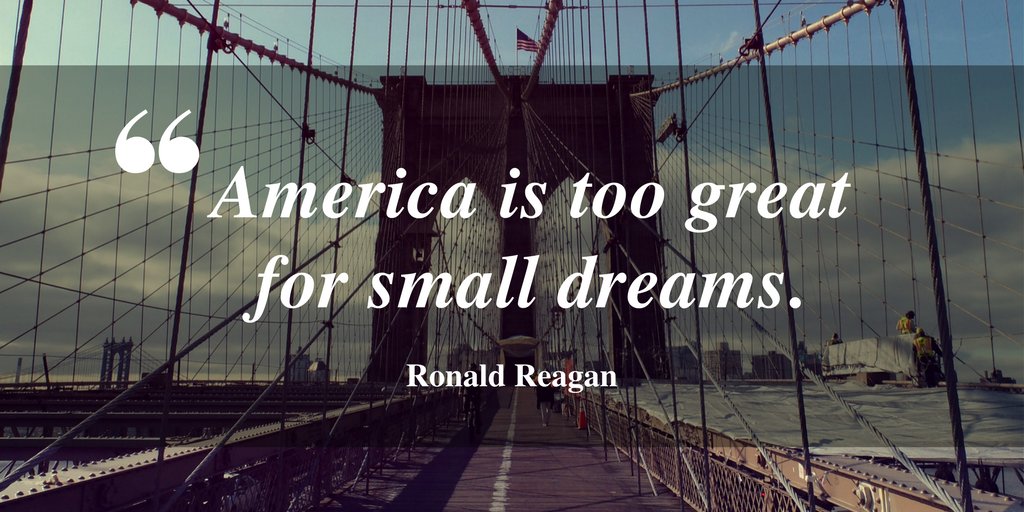 GetACoolbox's tweet photo. #Mondaymotivation with a quote from our 40th U.S. president #RonaldReagan on his birthday. https://t.co/Io8BBVQVg2