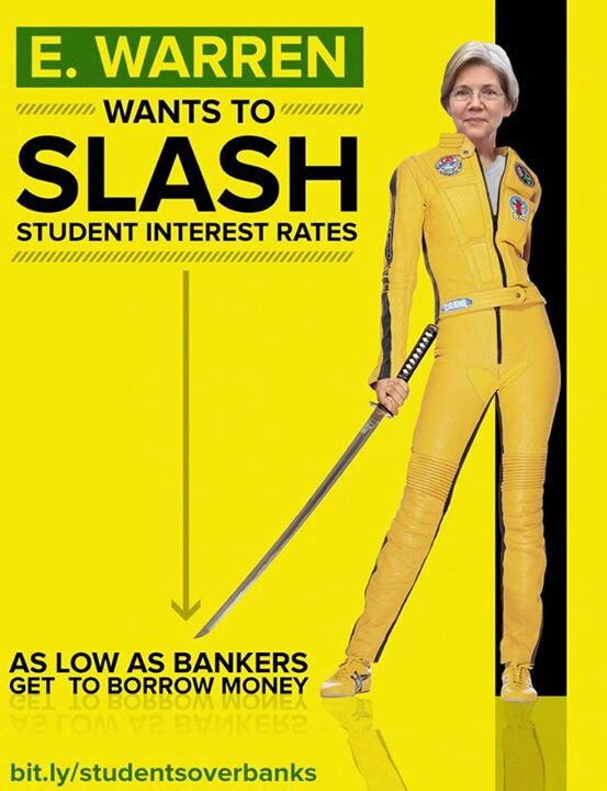 HybridVigorUS's tweet photo. Banks borrow at 0.75%, students at 6.8% - want to stop paying @realDonaldTrump to DEVALUE your degree? #DEFERDEBT #strikedebt #resist https://t.co/5sAcGQQlYj