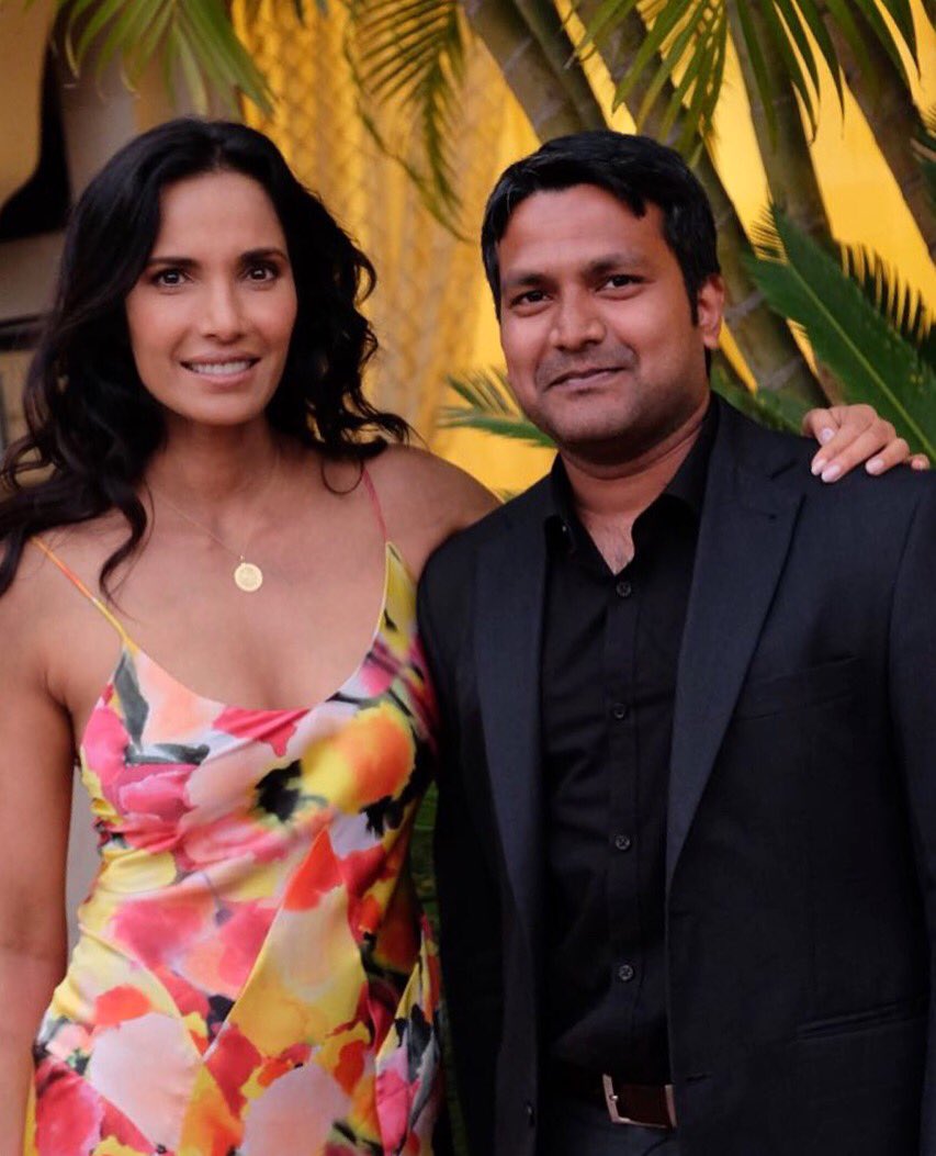 IamSuheil's tweet photo. It was a great day of work with the smart, humble and beautiful writer, @PadmaLakshmi in #Hyderabad! #PadmaInIndia https://t.co/07rt7oGKz9