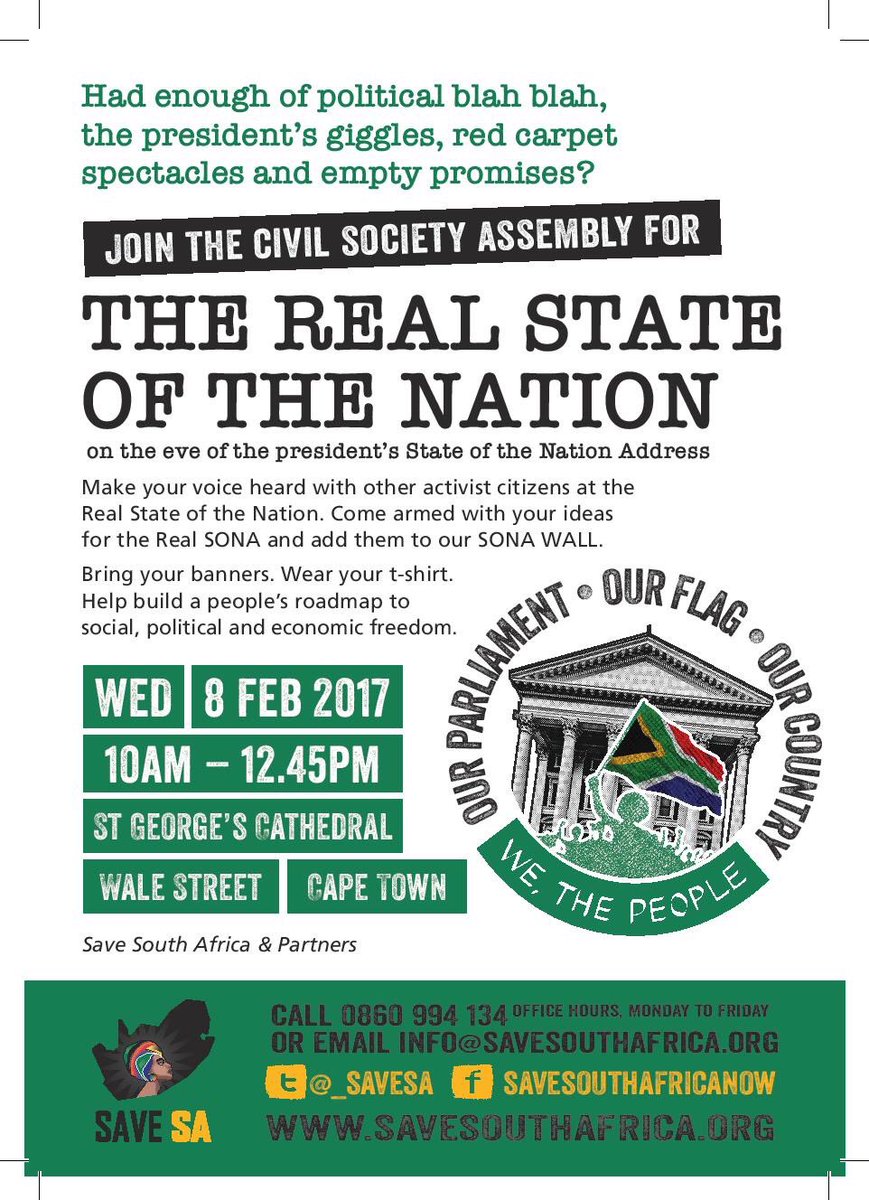 Kumi Naidoo On Twitter Join Us Wed 8 Feb In Cape Town For The