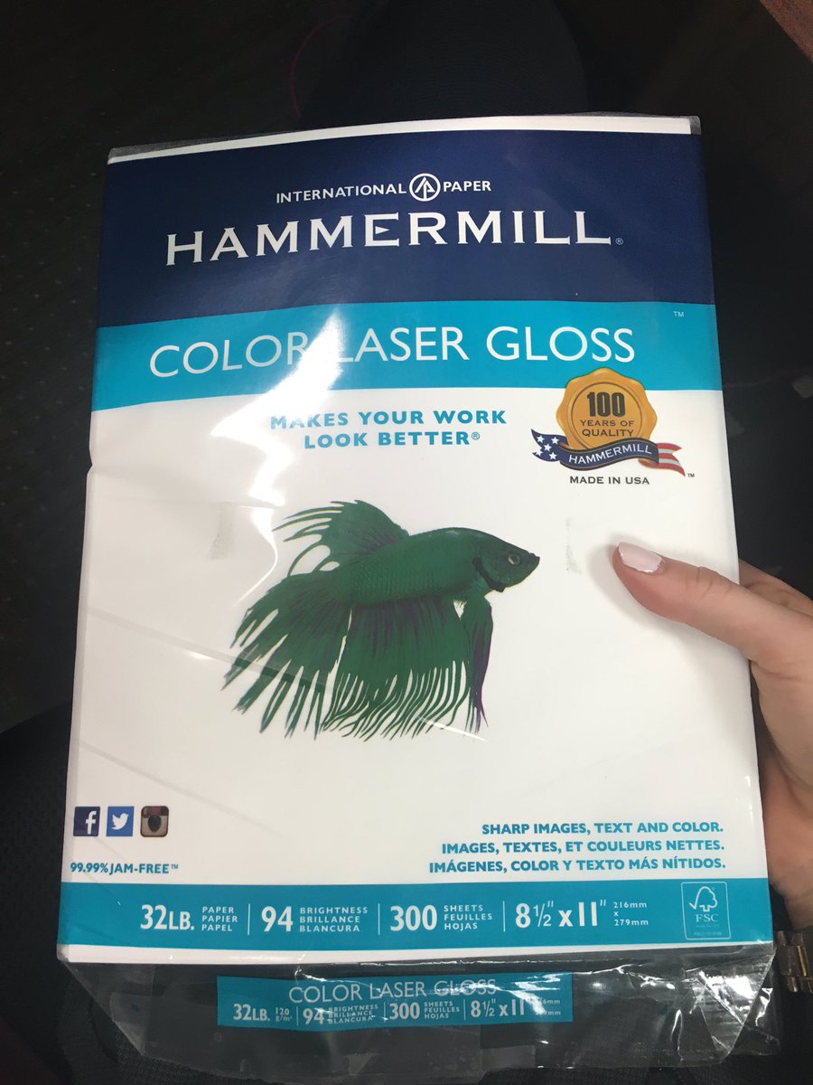 msdkdt's tweet photo. Just got way to pumped about new paper for print materials👌🏻😁 @HammermillPaper #marketingprobs https://t.co/kPfciyZjhg