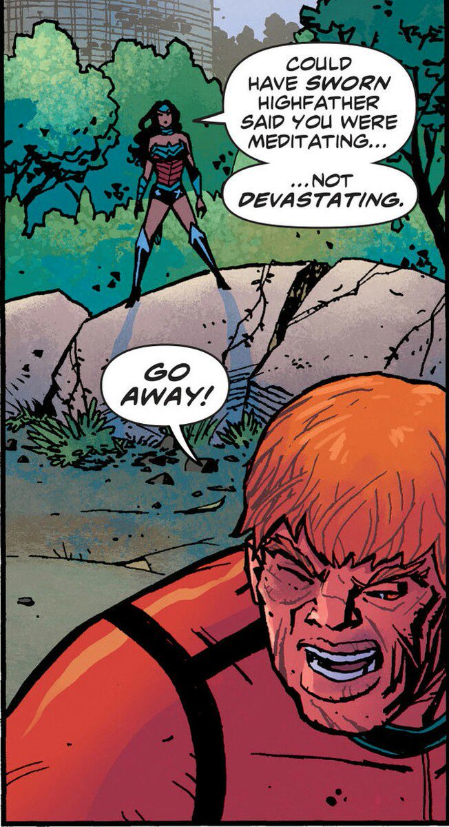 OrionNewGods's tweet photo. My true face is masked by my @MotherBoxNewGod. It gives me a handsome look when, in reality, I look very similar to my father @DarkseidvsJLA https://t.co/jYej9Pql9u