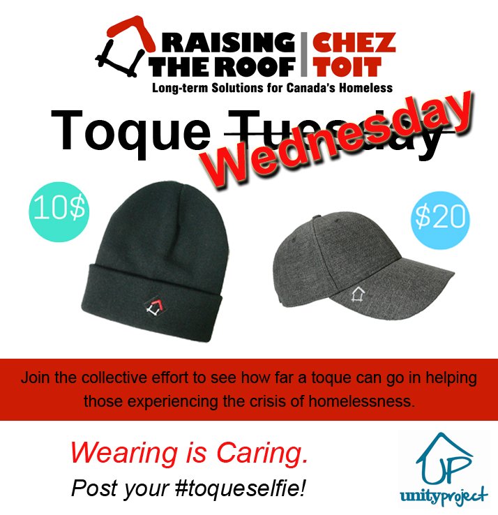 UnityProjectLdn's tweet photo. Missed @RaisingTheRoof #toquetuesday yesterday? #rtrtoques are still available at @UnityProjectLdn!  Pop by 717 Dundas St to buy yours now! https://t.co/Zhc4D6PqhL