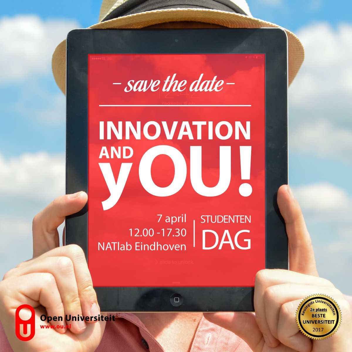 OU_management's tweet photo. Maak kennis met studenten en docenten op de #studentendag. Info: https://t.co/kiWAuiAvnr #OUMW https://t.co/opQ4FUiUle