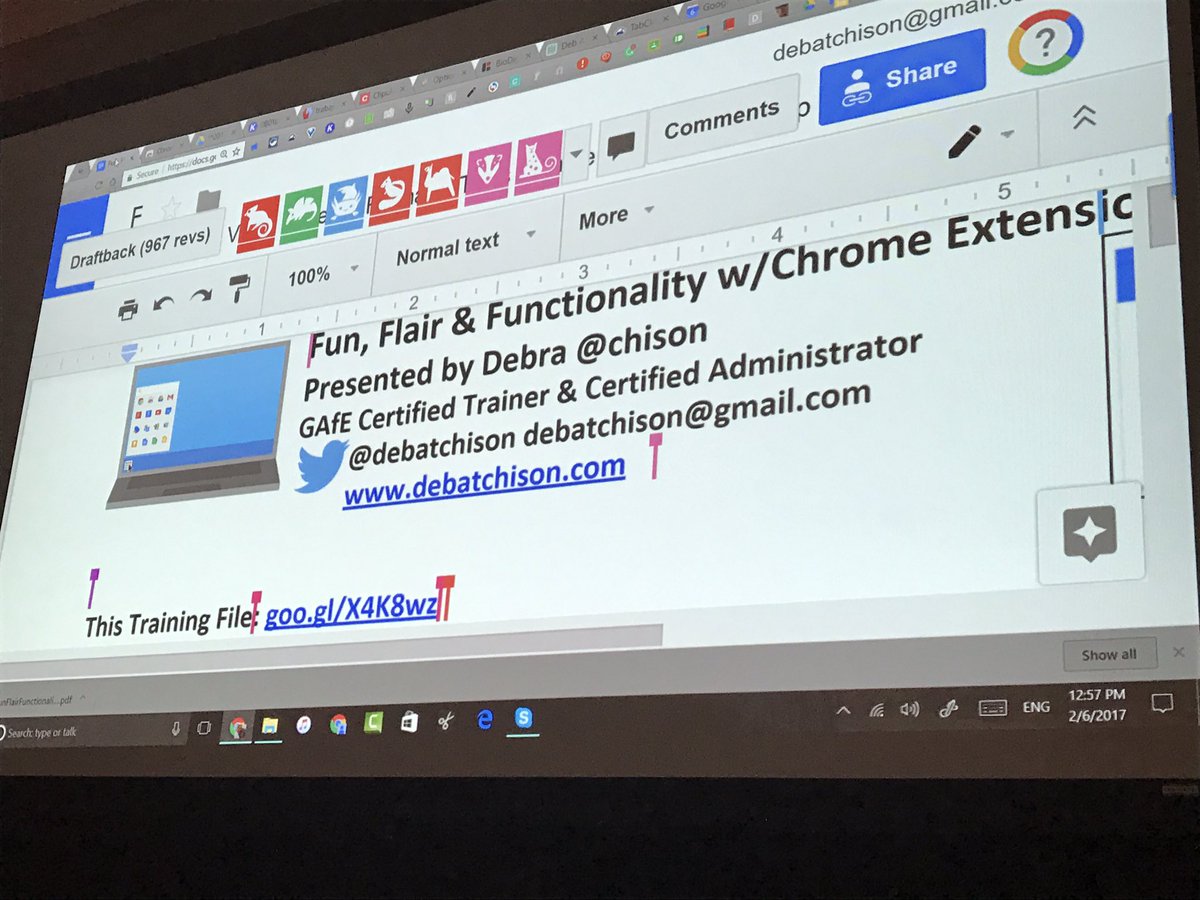 cassiereederedu's tweet photo. Fan club president watching the master! @DebAtchison @Google #funandflair #chromeextensions @TCEA #fullhouse https://t.co/5nrjvMff3j