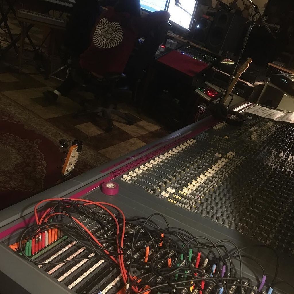 Working on the new one. "Open your head".