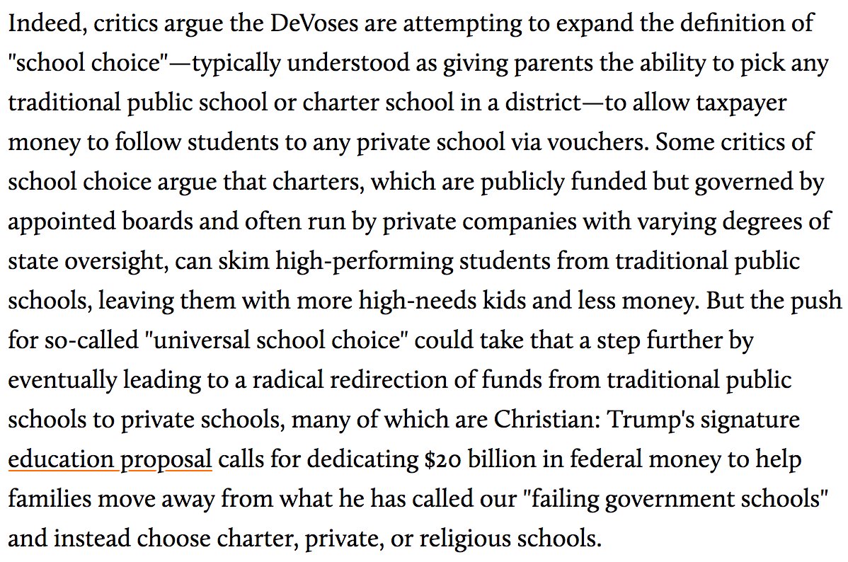 id_gordon's tweet photo. .@SenSchumer on Betsy DeVos: “She is the least qualified nominee in a historically unqualified cabinet.” Here’s why: https://t.co/fhYDMRPc9e https://t.co/aW4xvEyXZV
