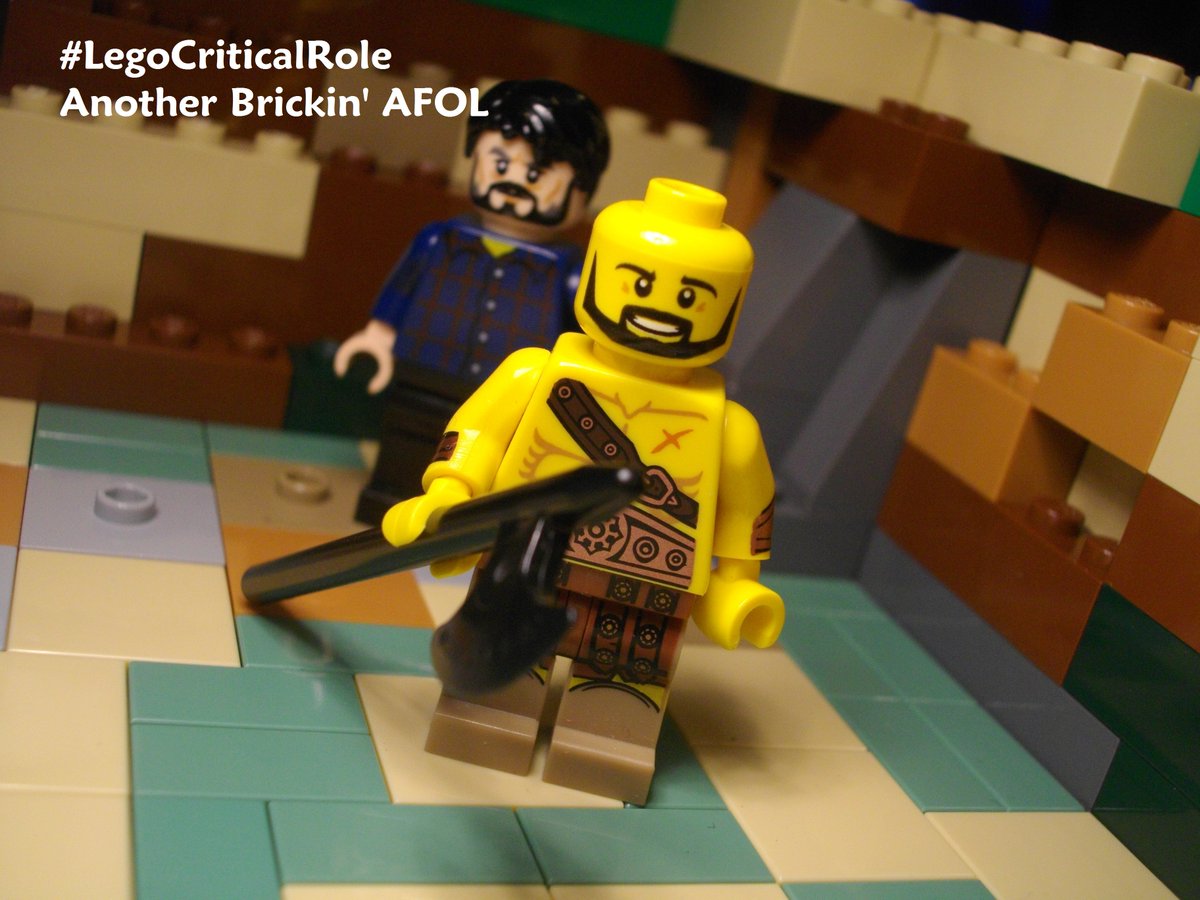 anthrbrcknAFOL's tweet photo. Vox Machina in minifigure form: Grog. #LegoCriticalRole @WillingBlam #criticalrolefanart #VoxMachina #BlocksMachina https://t.co/YM37Uc1pop