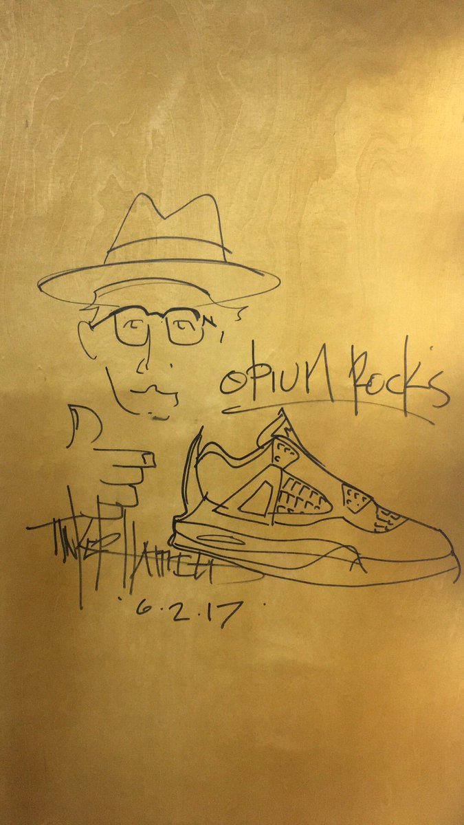 Thanks tinker hatfield