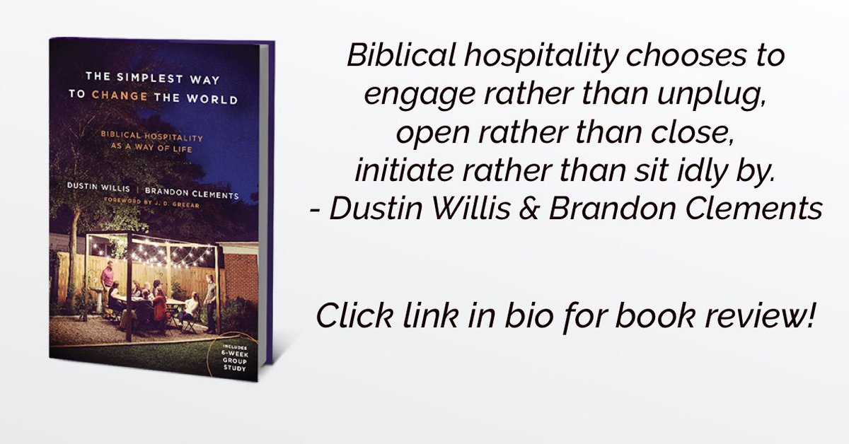 elementarythe's tweet image. Book Review -  elementarytheology.com/change-the-wor… #changetheworld #elementarytheology #hospitality