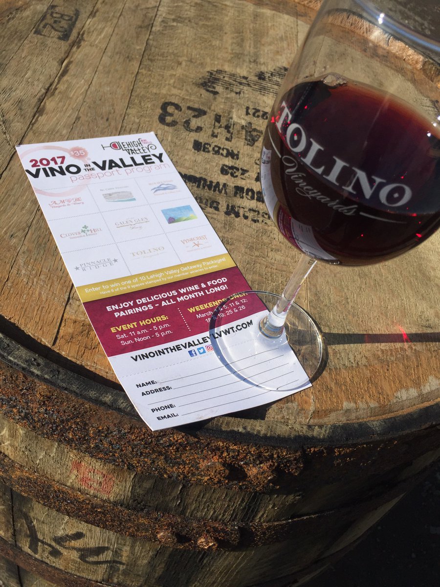 Tolino_Vineyard's tweet photo. Did you get your passport for March? Stop by to get your tickets for the wine, music, food and fun we have planned! #vinointhevalley #lvwt https://t.co/UUXFnkvIwI