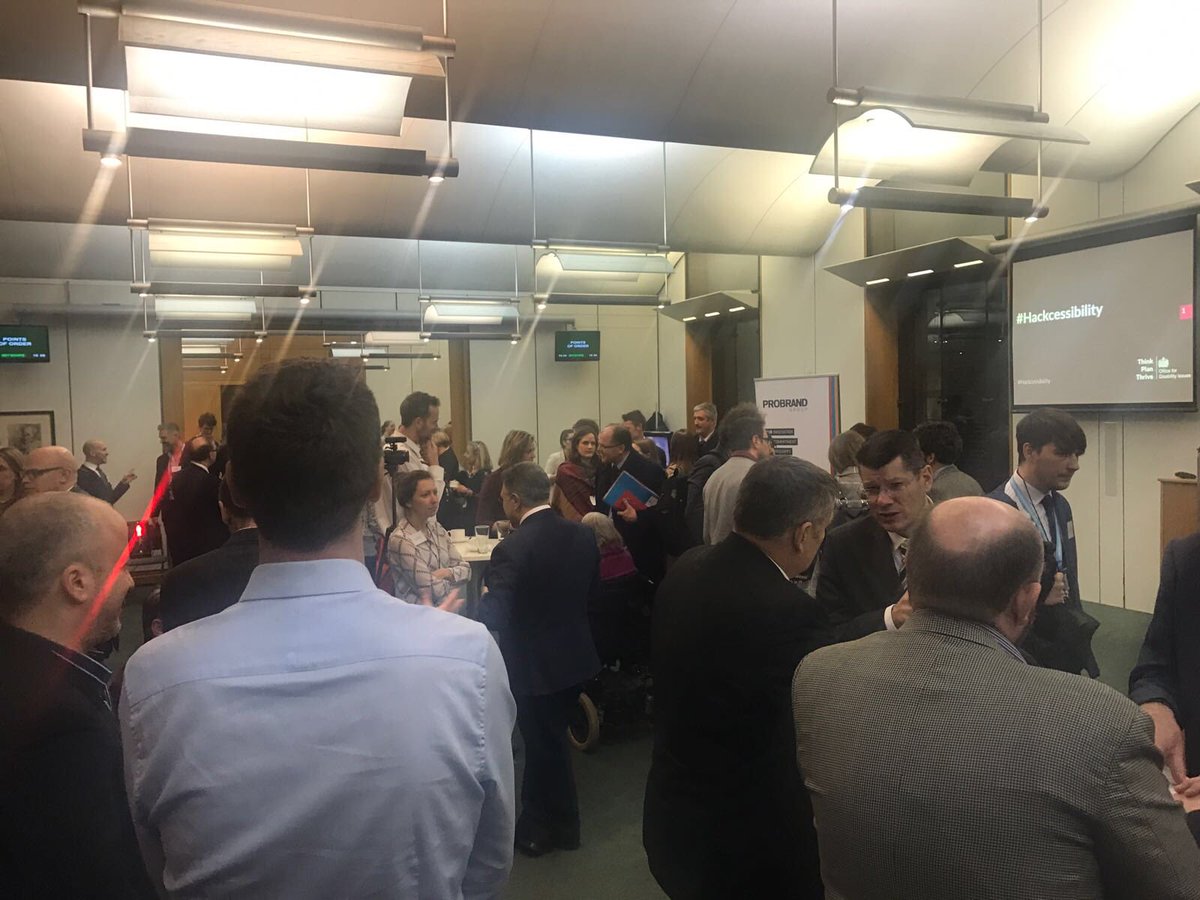 PennyMordaunt's tweet photo. Thank you to everyone who has pledged to invest, support, design and create our project to make the UK accessible to all. #Hackcessibility https://t.co/6ahUxDbUU2