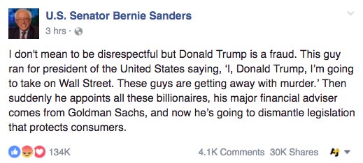 ajplus's tweet photo. Donald Trump, you just got Berned. 🔥 https://t.co/RzeHdyaKAQ
