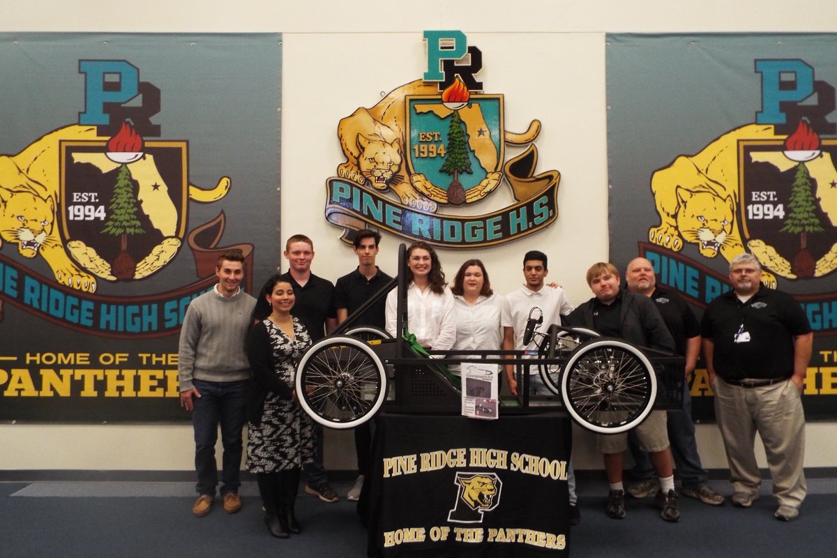 PineRidgeHS's tweet photo. Greenpower USA Grant.  PRHS STEM Academy &amp; AP Science #vcspride #vcswonderfullife https://t.co/BVeTKZeVAR