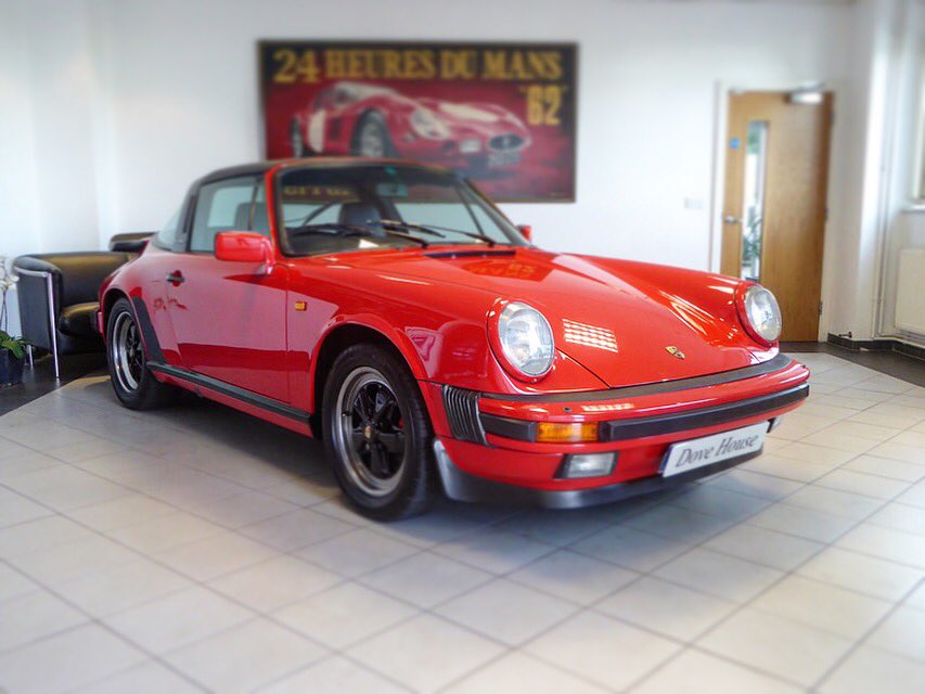 Our 1986 Porsche 911 3.2 Targa in Guards Red has found a new owner and will shortly be buzzing round the picturesque lanes of Norfolk....