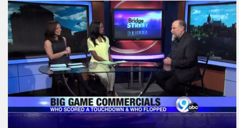 MowerAgency's tweet photo. Kevin Tripodi from #EMASyracuse was interviewed this morning about which Super Bowl commercials scored, and which ones flopped. #MowerBowl https://t.co/PxFS3id6f2