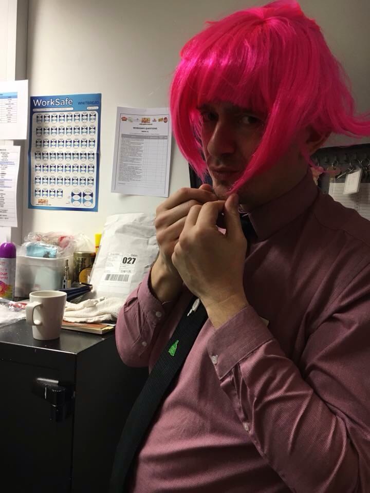 <a href="/amylou8725/">Amy</a>  <a href="/seanquirke1888/">Sean Quirke</a>  flashback to last year's bad hair day #gosh