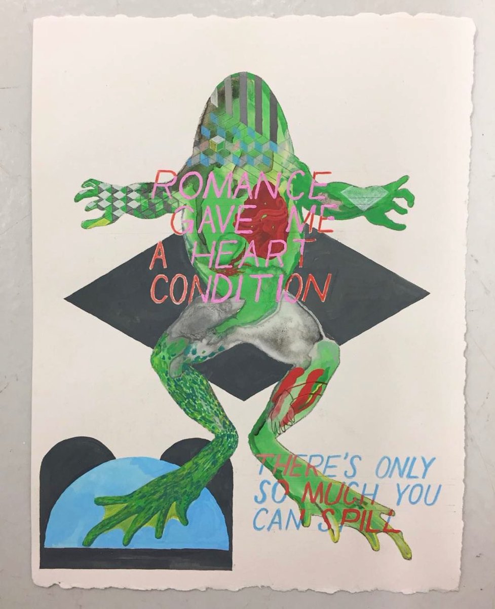 ArthaProject's tweet photo. A new 1 from #arthaproject resident #TommyColeman who is currently preparing for his solo show at #Homesessionbcn open 2/18 #workonpaper https://t.co/Umz03R7Ka2