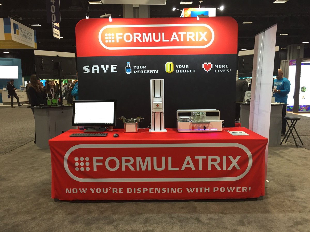 Retisoft's tweet photo. Save YOUR REAGENTS, BUDGET & MORE LIVES Powered by #Genera #slas2017 #labautomation #automationships @slas_org @formulatrix #SLAS2017 https://t.co/CHHNhj9MJM