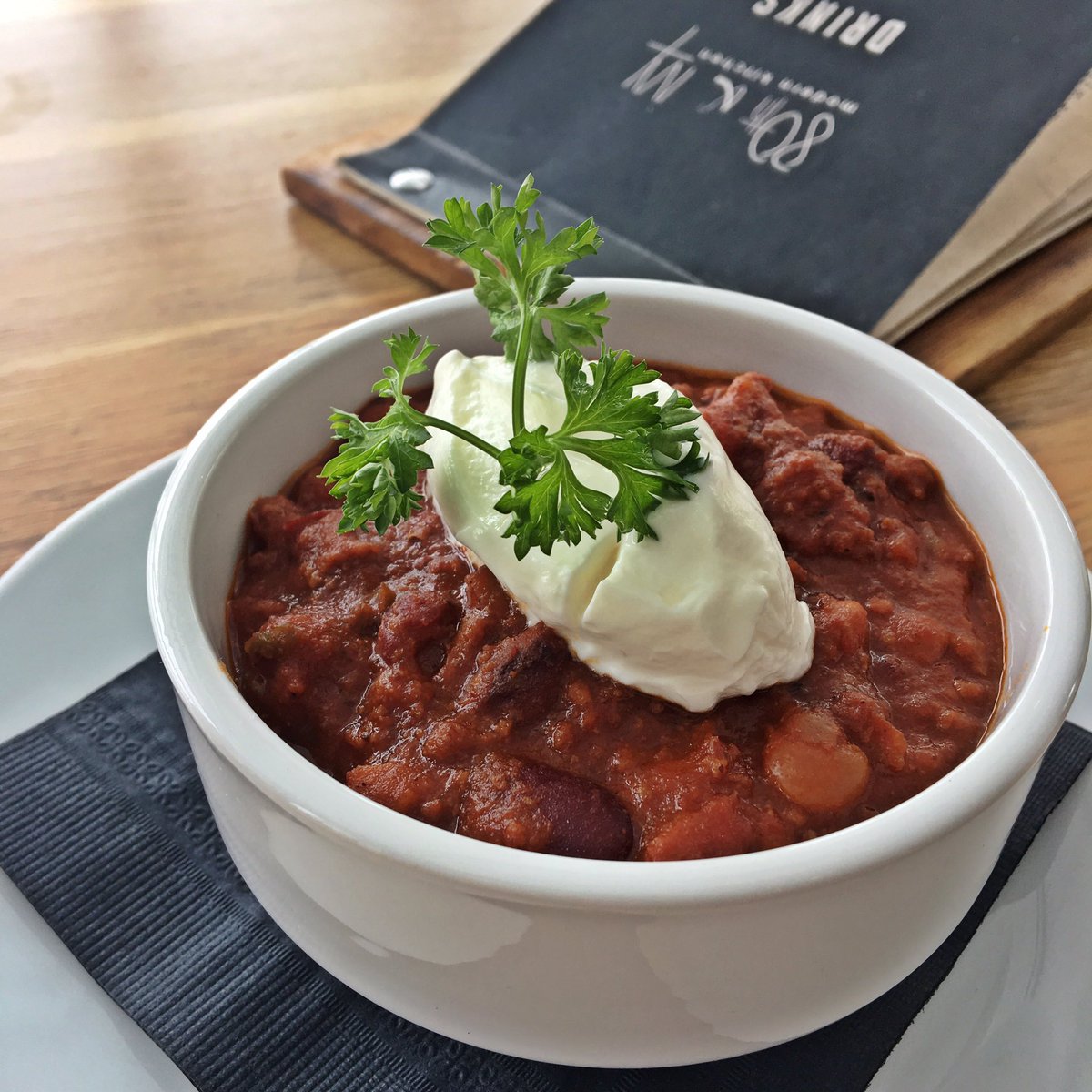 Feeling Chilly? Have a Chili 🙃only $5! #yyc #yyceats