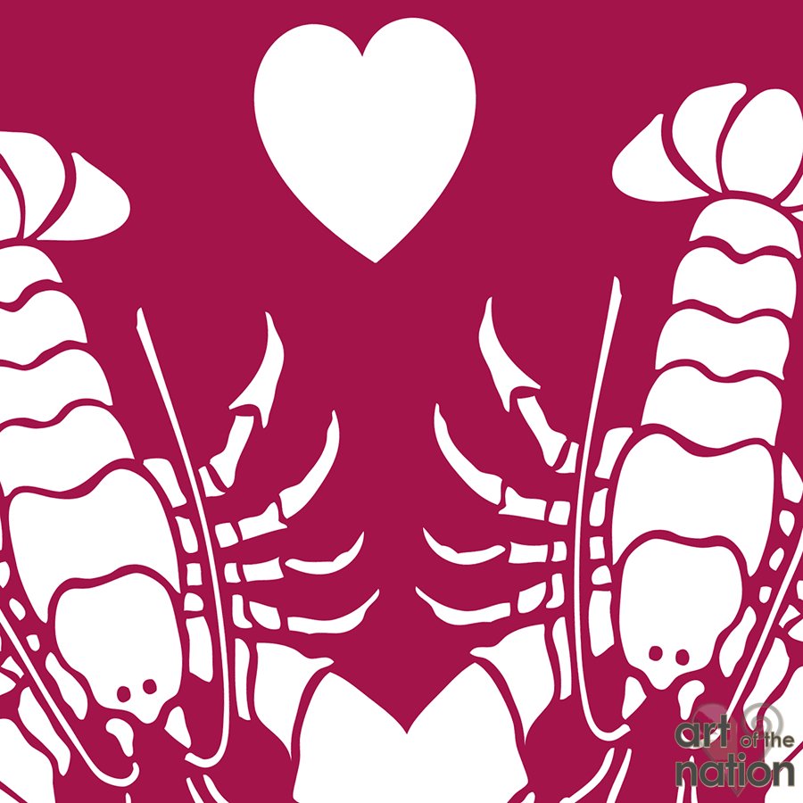 artofthenation's tweet photo. Get a unique and personalized gift for your lobster this #ValentinesDay! https://t.co/cVaFvDi9B2 #LobsterFest #valentinesdaygifts #love https://t.co/Vrc1ovYDZ9