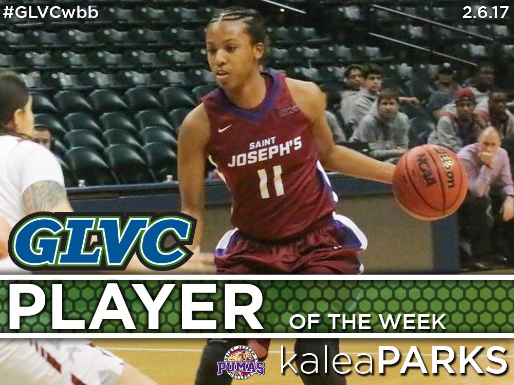 GLVCsports's tweet photo. Congratulations to @SJC_Athletics / @SJCwbball redshirt-senior Kalea Parks for earning her third career #GLVCwbb weekly award! https://t.co/6S5USgljDU