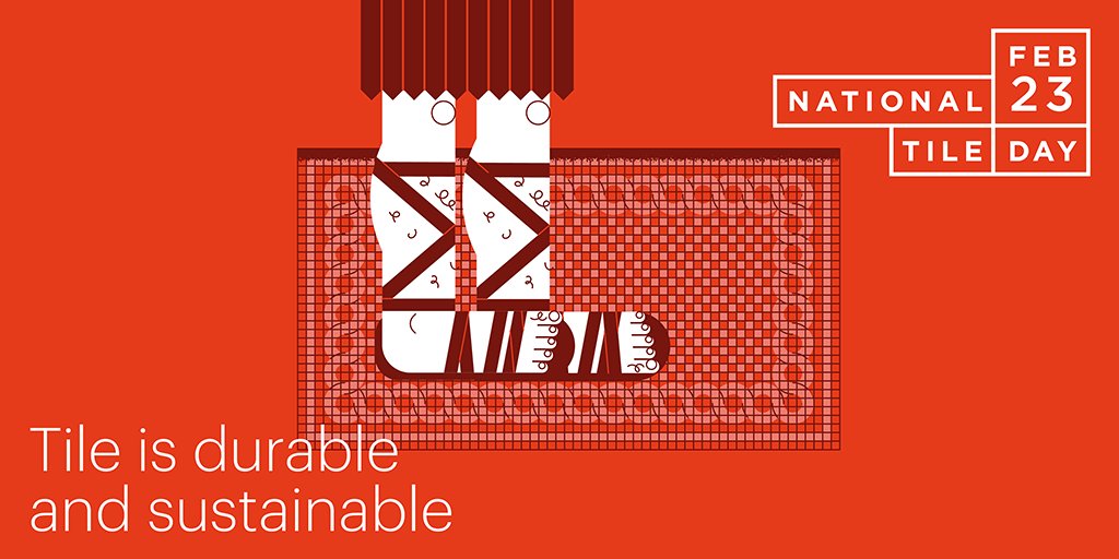 Coverings's tweet photo. #WhyTile? It’s durable and sustainable! Properly installed tile will last a lifetime. https://t.co/kv8DZ3fRiE #Coverings2017 https://t.co/V4f5Ad3dy1