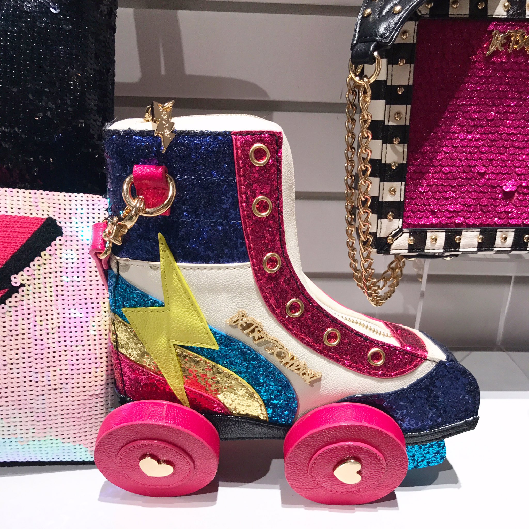 Betsey Johnson on X Ok kiddos My new roller skate bag is probably my favorite creation ever Do u LUV KimVFields tootie xanadu hotskates XoX https t dhoCu83ZWP X