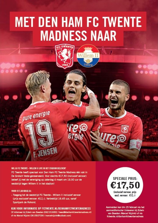 Za. 4 maart: Hammer invasie bij FC Twente ....... - vvdenham.nl/za-4-maart-ham…