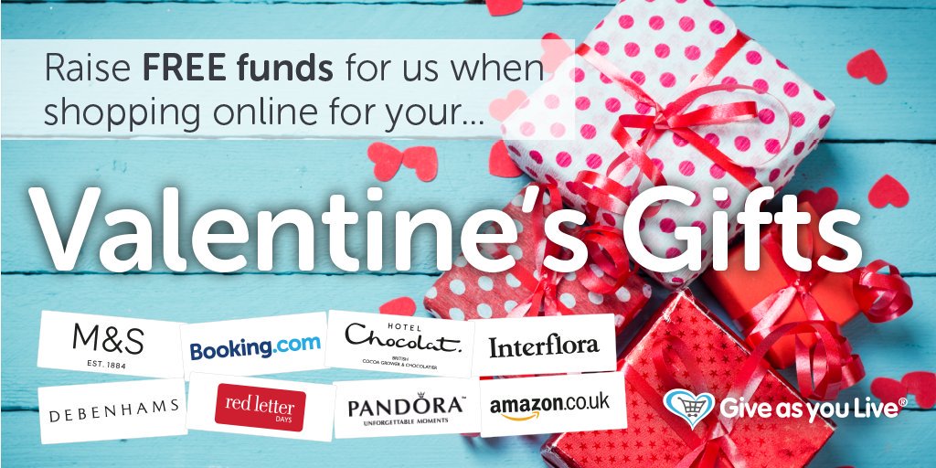 Share love by shopping 4ur #ValentinesDay gifts onlinevia <a href="/GiveasyouLive/">Give as you Live 💙❤️💚</a> &amp; u'll raise money 4us #WorcestershireHour