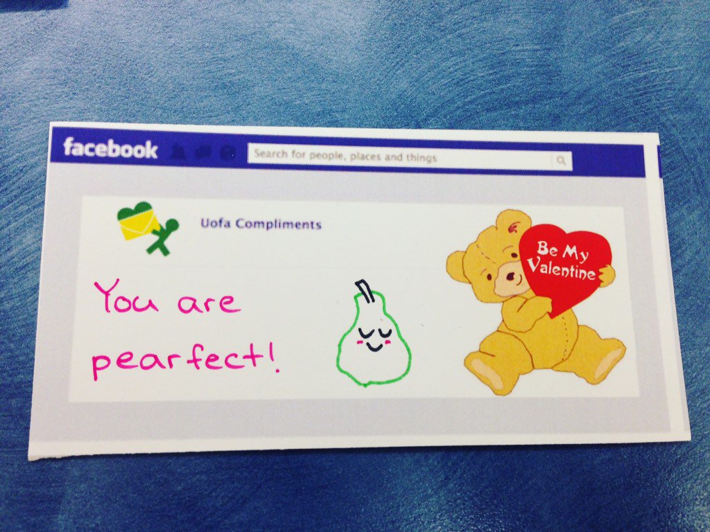 UofACompliments's tweet image. We're busy writing handmade compliments and making flowers.If you want one come visit us @ Cab basement feb 14 12:50