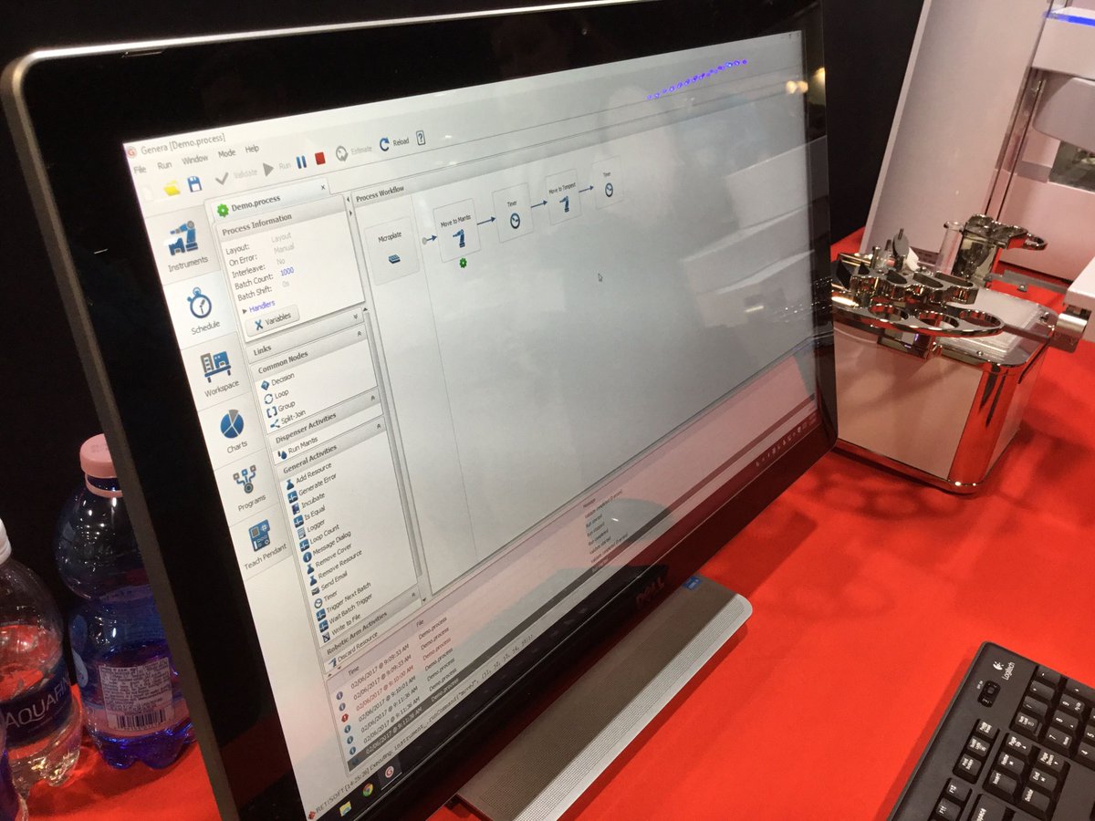 Retisoft's tweet photo. Your System + Our Software: #Genera Key Features here https://t.co/GvtQF244V5 #schedulingsoftware @formulatrix @slas_org #slas2017 #slas https://t.co/7d5ZoA1TUh
