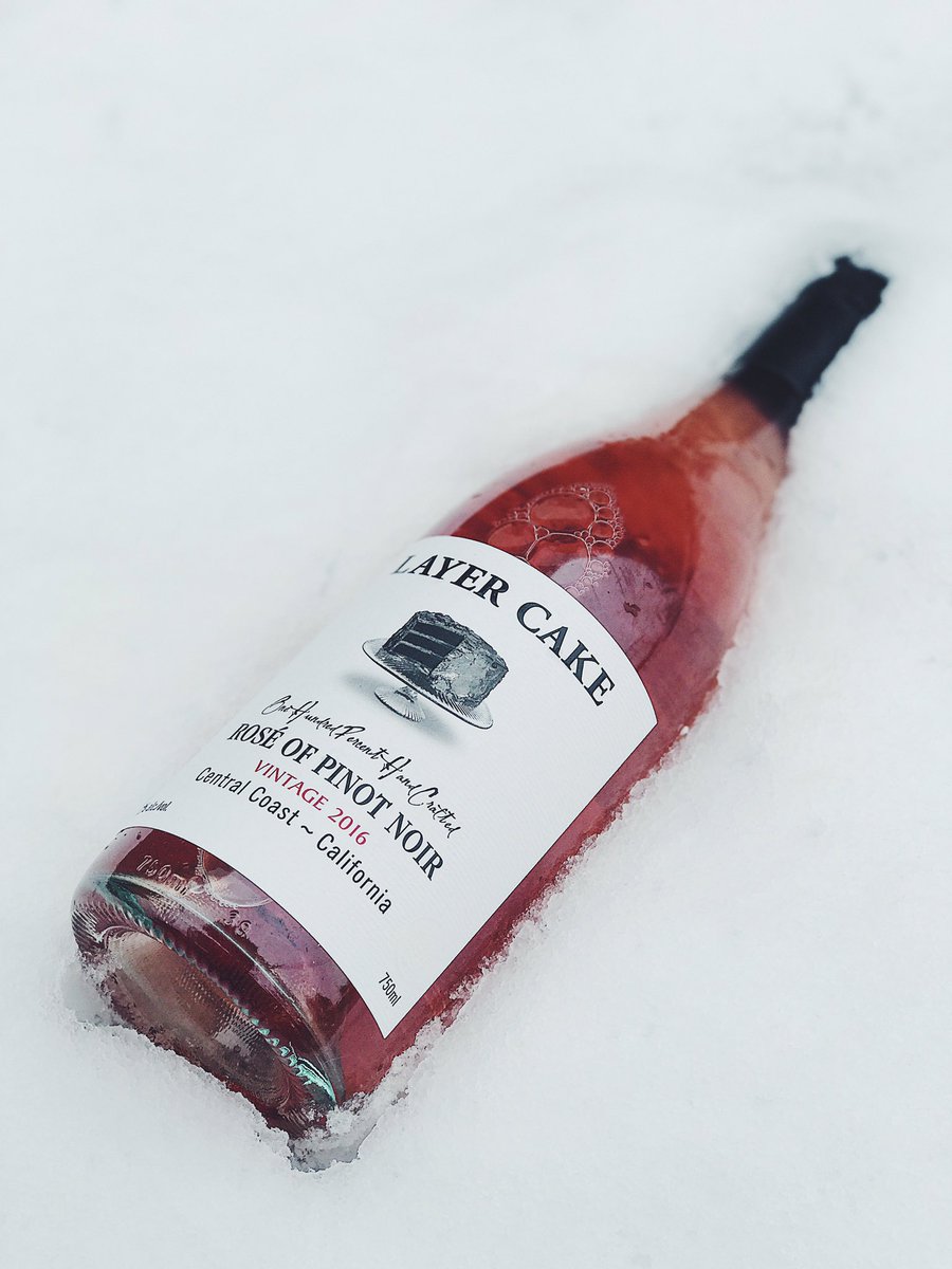 Serve chilled. #Snowsé