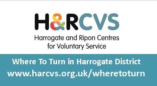 Where To Turn directory of local charity services, support groups &amp; community activities. Please spread the word #harrogatehour thanks :-)