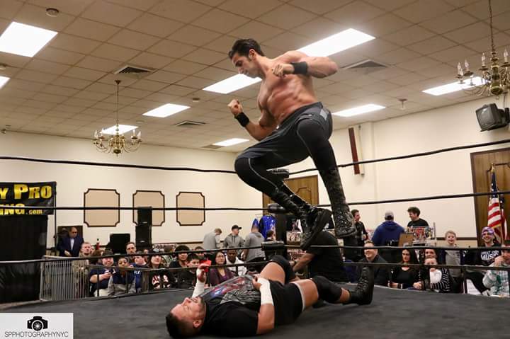 StacyPodelski's tweet photo. Photo @GiovanniRoselli in action @VPWrestling #KingofNewYork #MadUpsYo https://t.co/xt5SooALd2