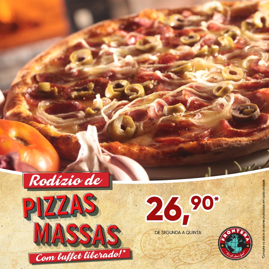 FronteraRest's tweet image. Aqui todo dia é dia de pizza. 

🍕🍕🍕

#ItsAllAboutFood #VemProFrontera