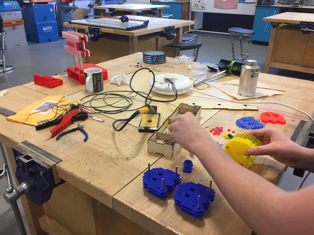 DTMcLaughlin's tweet photo. Slowly but surely... #dt #gcse #dtchat #aqa #lamps #design #practical https://t.co/gR7vAdK3HA