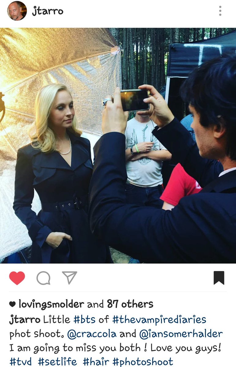 SomerFoxMulder's tweet photo. Credit @jtarro #Tvdbts #VampireDiaries  #tvdforever #Iansomerhalder 😍 https://t.co/yifXLGewOq