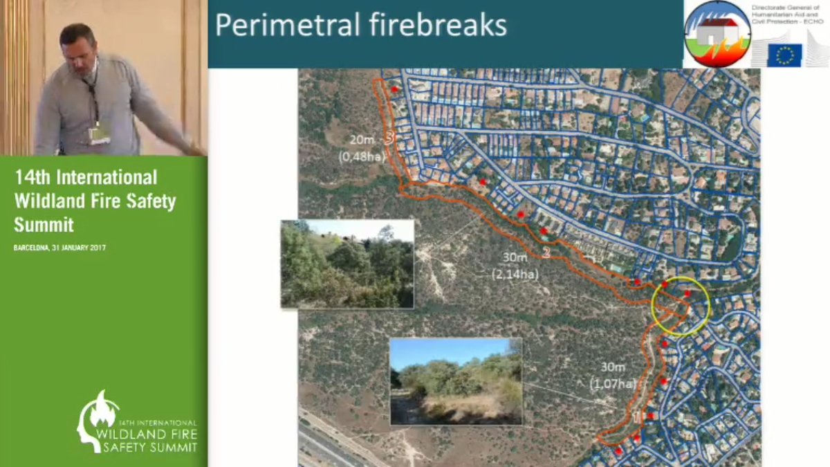 PCivilTorre's tweet photo. Los trabajos prevención incendios forestales realizados en #Torrelodones, se muestran en el 14th Int'l Wildland Fire Safety Summit #2017FSS https://t.co/rhg5BPuA9D