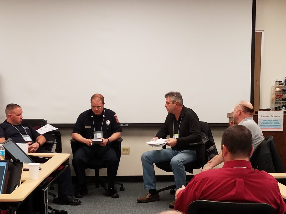 ronaldh246's tweet photo. Role playing about generational learning in the emergency services. #21ctto https://t.co/M5z8D4kZG2