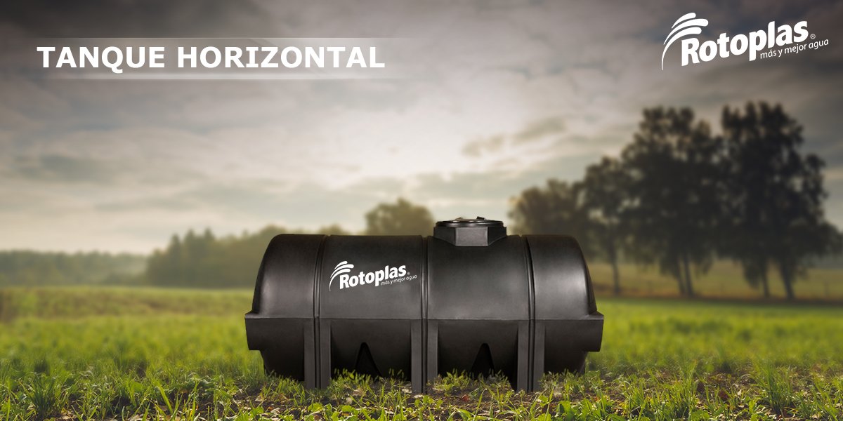 Los Tanques Horizontales Rotoplas son ideales para almacenar ingredientes porque no genera olores ni cambia el sabor.