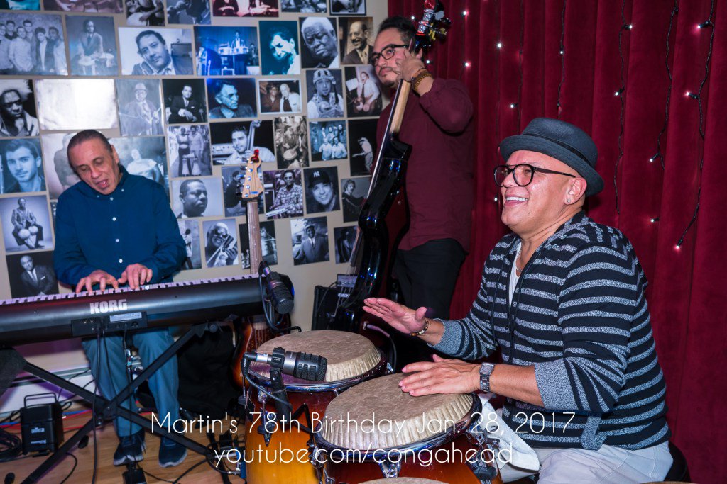 congahead's tweet image. Martin's 78th Birthday Celebration.  January 28, 2017. congahead.com/2017/01/28/mar…